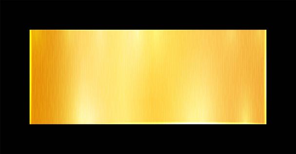 Gold background. Rough golden texture. Luxurious gold paper template for your design illustration. - Vector, Image