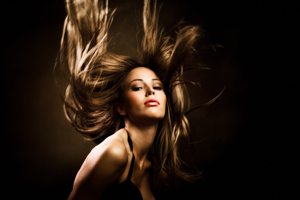 Hair in motion - Photo, Image