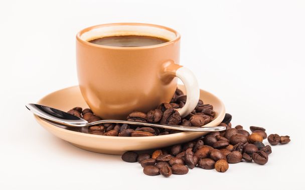Kaffeetasse isoliert auf weiß - Foto, Bild