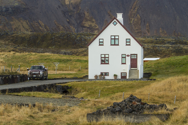 Icelandic houses - Foto, Imagem