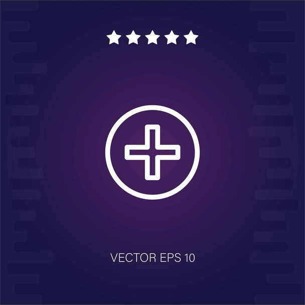 vektor ikon vektor illusztráció hozzáadása - Vektor, kép