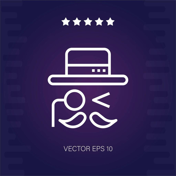 Uram vektor ikon vektor illusztráció - Vektor, kép