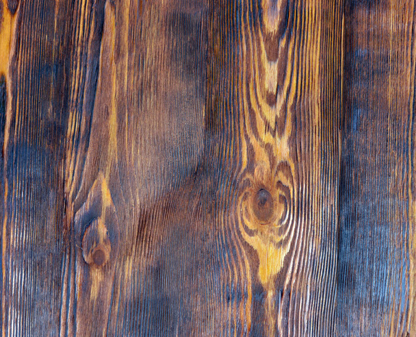 beautiful wooden background made of glued painted boards - Фото, изображение