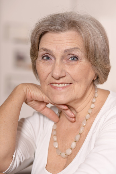 Beautiful elderly woman - Photo, Image