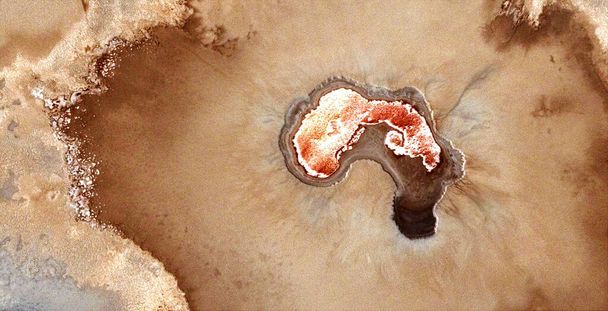 τοπίο kilauea, φωτογραφία αρχείου, αφηρημένη φωτογραφία των ερήμων της Αφρικής από τον αέρα. εναέρια άποψη της ερήμου, Είδος: Αφηρημένη νατουραλισμός, από την αφηρημένη στο εικονιστικό - Φωτογραφία, εικόνα