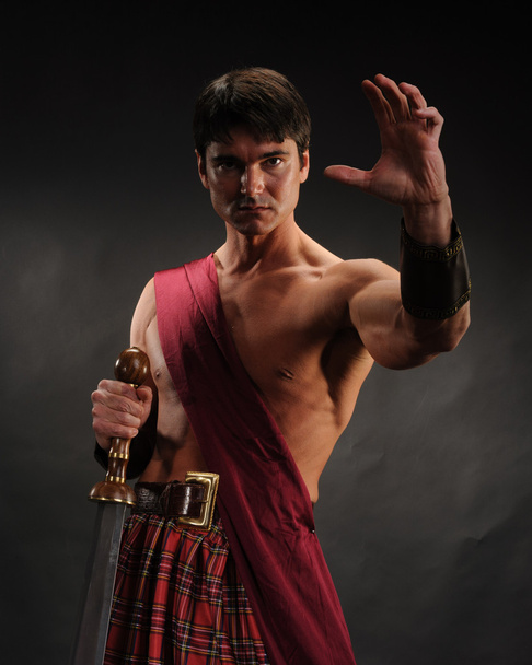 Scottish warrior - Foto, imagen