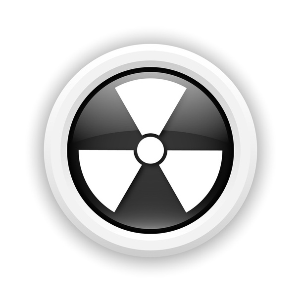 Radiation icon - Foto, imagen