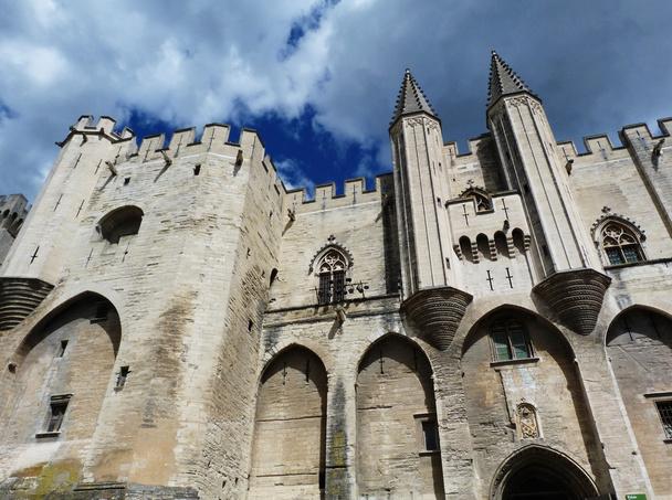 Palast der Päpste in Avignon, Frankreich - Foto, Bild
