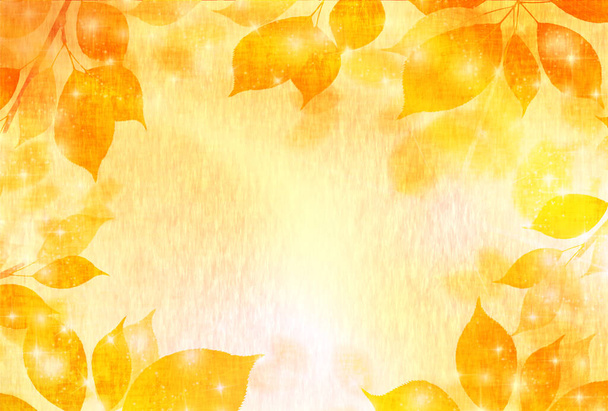 Herfst bladeren esdoorn herfst achtergrond - Vector, afbeelding
