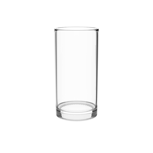 empty water glass isolated on a white background with clipping path, 3d render - Valokuva, kuva