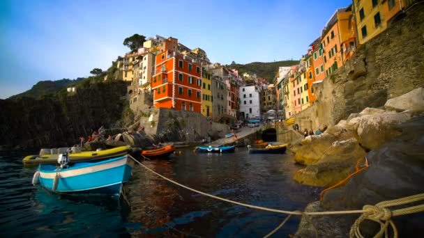 Riomaggiore, Cinque Terre, Italy - Footage, Video