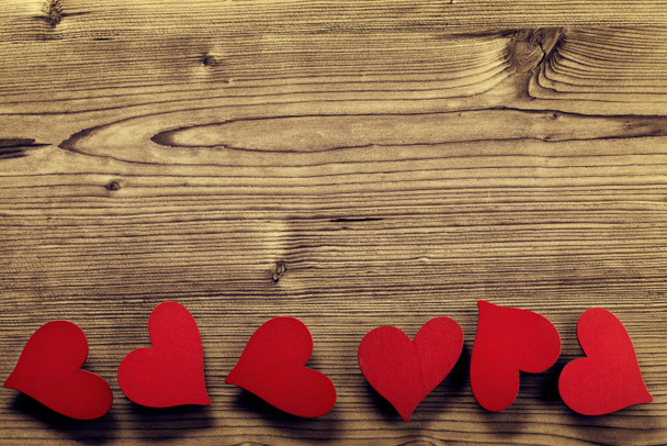 San Valentino cornice - sfondo in legno
 - Foto, immagini