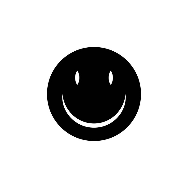 Ilustração Gráfico vetorial do ícone do sorriso. Ajuste para engraçado, feliz, felicidade, diversão etc
. - Vetor, Imagem