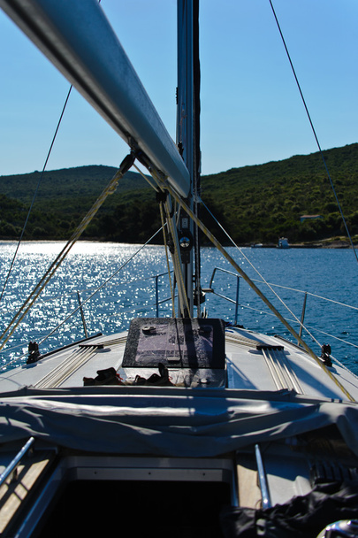 zeilen in de Adriatische Zee - Foto, afbeelding