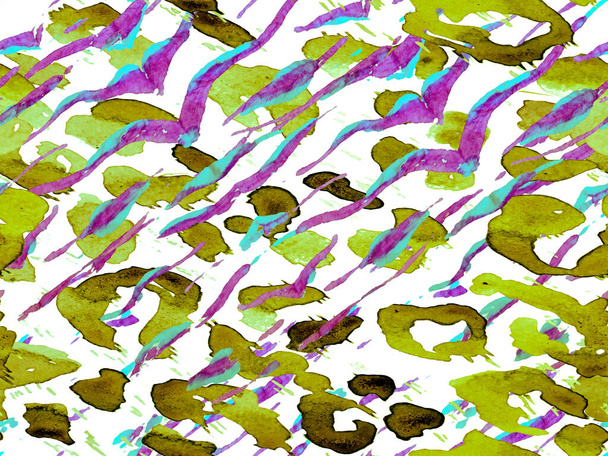 Watercolor Seamless Pattern. - Foto, Imagen