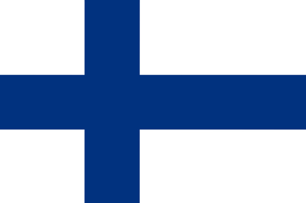 Flaga narodowa Finlandii. Główny symbol niepodległego kraju. Atrybut dużego rozmiaru demokratycznej ilustracji państwowej.2021 - Zdjęcie, obraz
