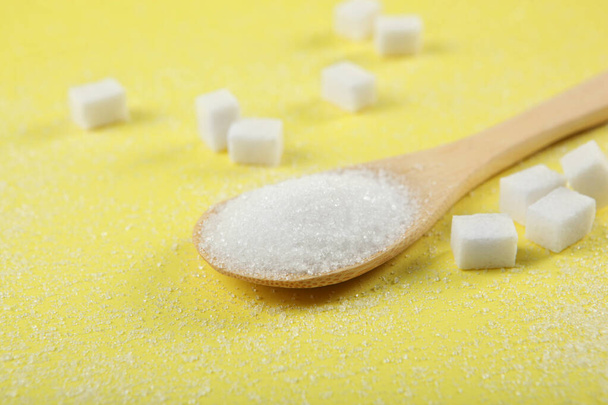 white sugar on the table - Photo, Image