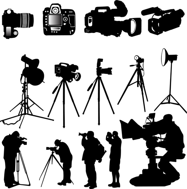 Camera collection - Vector, Image