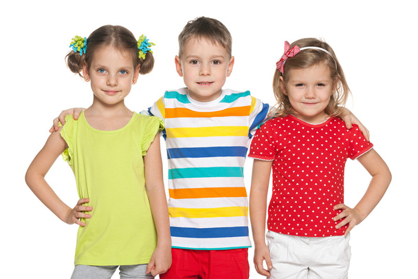 Niños preescolares lindos
 - Foto, imagen