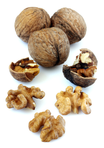 Орехи изолированы
 - Фото, изображение