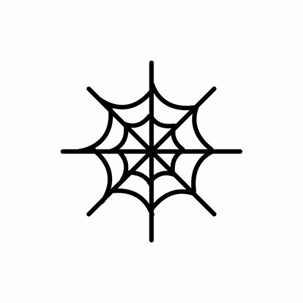 Outline spider web icon.Spider web vector illustration. Symbol for web and mobile - Vector, Image