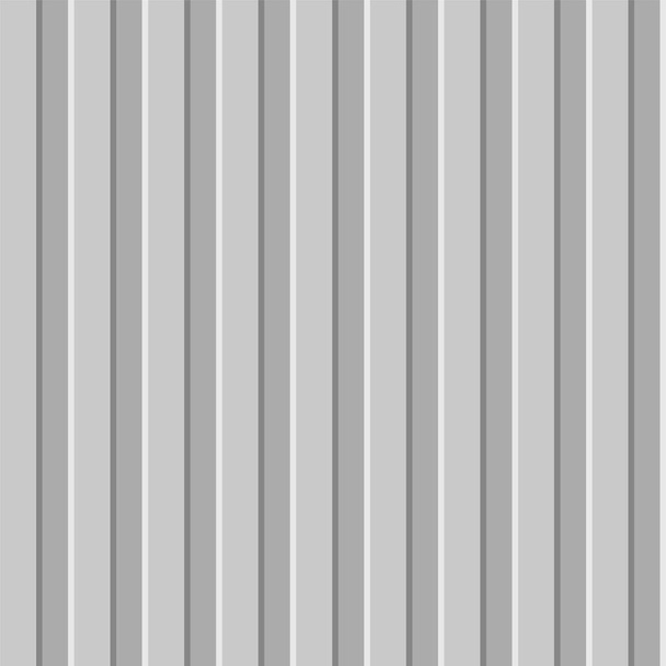 Vector illustratie: Naadloze achtergrond van metalen geprofileerd paneel - Vector, afbeelding