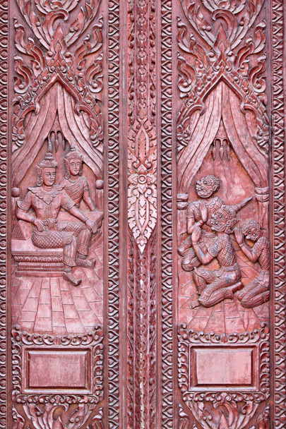 Religious pattern on the door. - Photo, Image