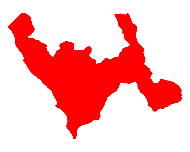 Mapa La Libertadu - Vektor, obrázek