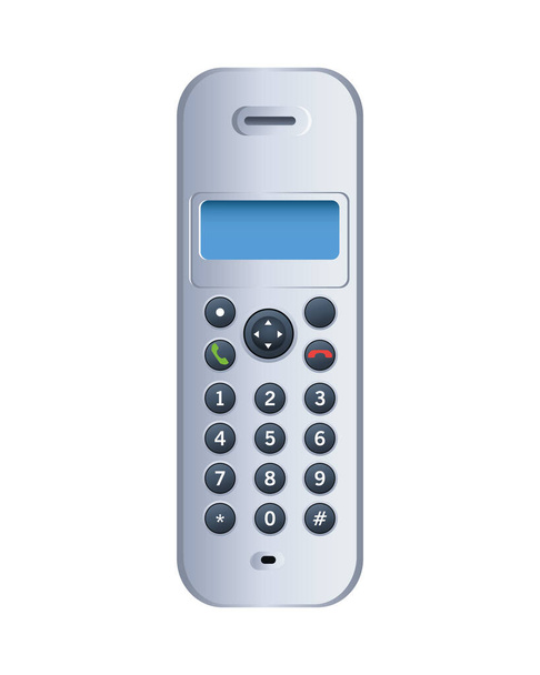 ikona zařízení bezdrátového telefonu - Vektor, obrázek