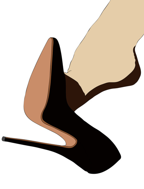 Sexy legs and shoes 049 - Vector, Image