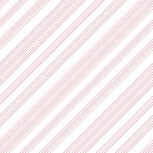Rosa diagonal gestreifte nahtlose Muster Hintergrund geeignet für Modetextilien, Grafiken - Vektor, Bild