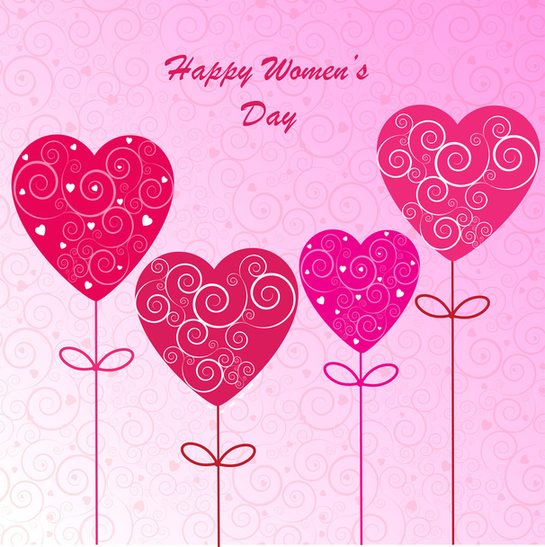 Happy Women's Day background - Foto, imagen
