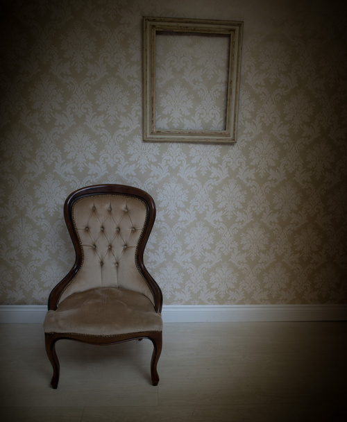 Sisustus tausta vintage tuoli
 - Valokuva, kuva