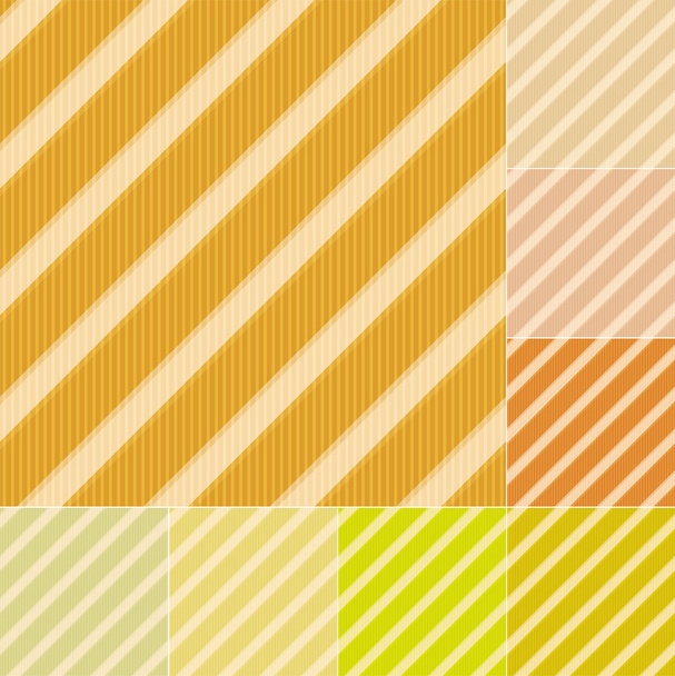 varrat nélküli sárga szín csíkos háttér - Vektor, kép