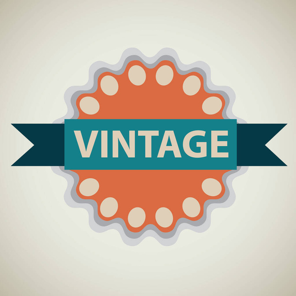 abstract vintage background vector illustration - Vector, afbeelding