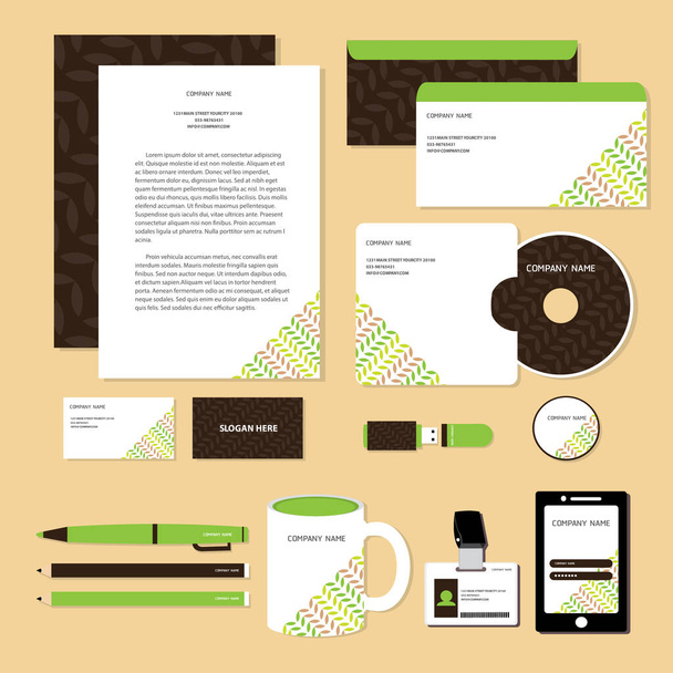 cover business brochure vector design - Vector, imagen