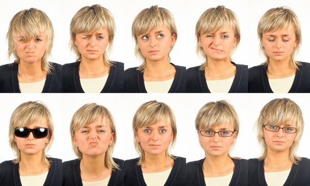 Expresiones faciales útiles
 - Foto, Imagen