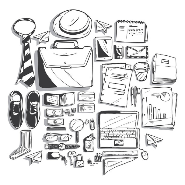 business icon vector illustration - Вектор, зображення