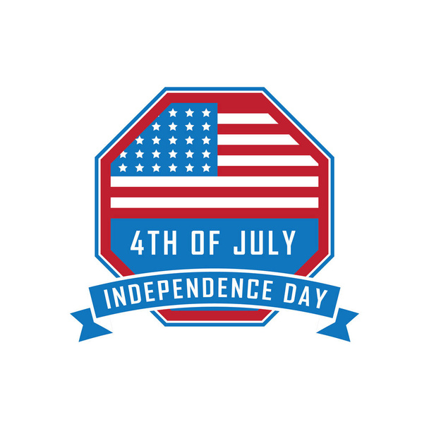 4-th of July vector illustration - Vector, afbeelding