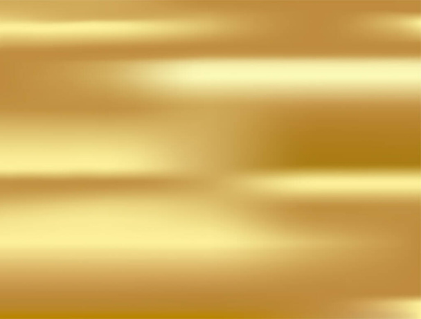 Vector de gradiente de oro. Gradiente dorado textura de fondo ilustración vectorial metálica para marco de lujo, cinta, banner, web, moneda y etiqueta. Plantilla de vector de luz y brillo elegante - Vector, imagen