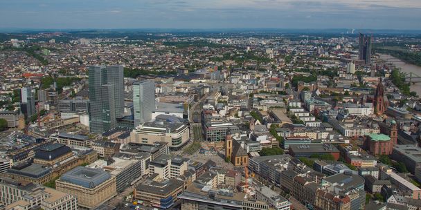Frankfurt am Main - panorama - Фото, изображение