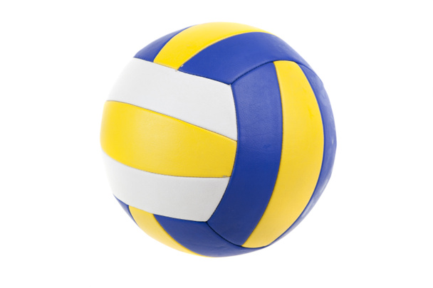 Volley-ball ball, isolated - Photo, Image