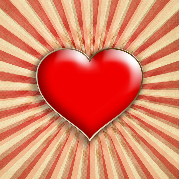 Valentine's Day Card background template - Foto, Imagem