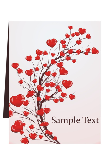 Vector illustration Abstract prerequisites is resistant to St. Valentine's Day - Vector, imagen