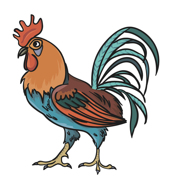 Rooster - Vetor, Imagem