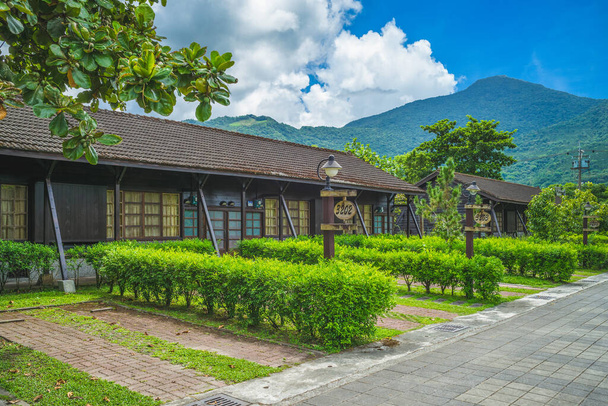 древнее общежитие Hualien туризма сахарный завод в Тайване - Фото, изображение