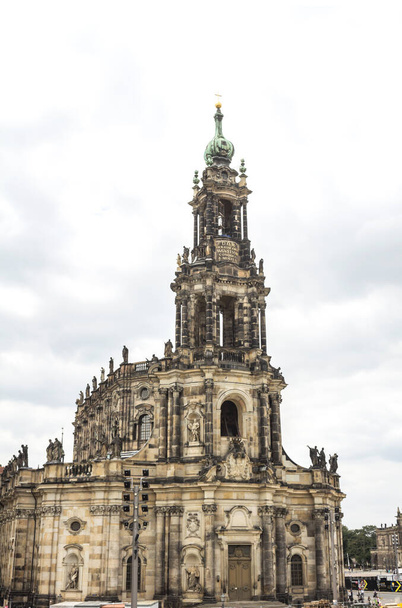 Dresde, Sajonia / Alemania - 2019: Residenzschloss (Castillo de Dresde), Alemania - Foto, imagen