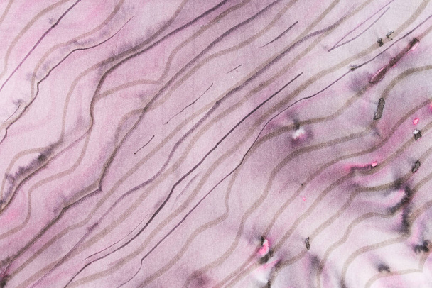 color rosa pintado sobre papel textura de fondo - Foto, Imagen