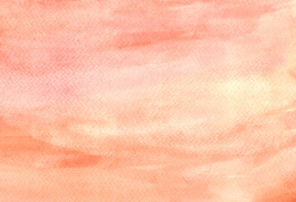 Vaaleanpunainen, maan sävy, ruskea akvarellitausta. Harja linjat matta rakenne abstrakti maalattu paperille. Tausta, litteä, overlay käsite. Kopioi tilaa tekstille tai kuvalle. Otettu oikeasta taideteoksesta. - Valokuva, kuva