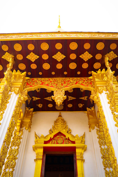 Buddhist architecture and statues, Laos  - Фото, зображення